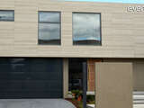 4Ddoors Sectional Garage Door - L-Ribbed in Custom Colour, with a Sandgrain Finish