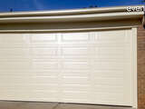 Australian Sectional Door -  4DR in 'Classic Cream' with a Woodgrain finish